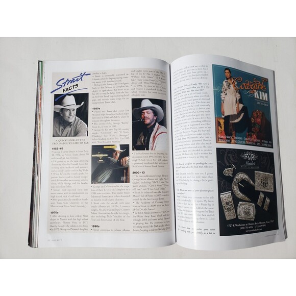 Bundle Of 2 Cowboys & Indians Magazines Featuring George Strait 2009 & 2013 - Picture 8 of 14